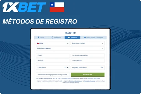 1xBet registro